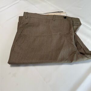 Hickey Freeman Men's Tan Dress Pants